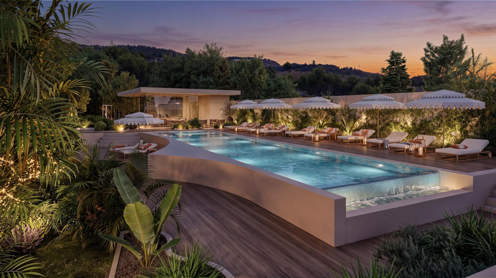 Pool & Jacuzzi